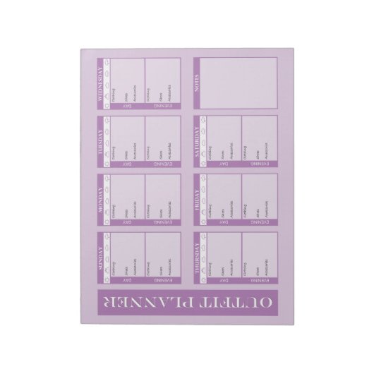 Scheerpaner-wegwerppaneel Notitieblok (Linkerzijde)