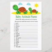 Scheerpelijke naam van babydieren (Voorkant)