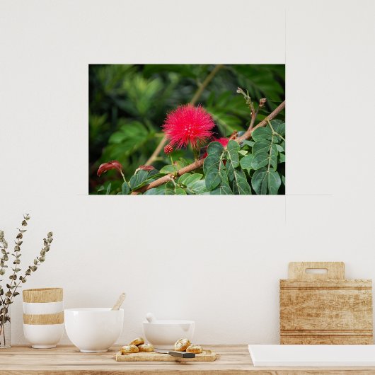 Scheerpenseelstructuur Poster (Keuken)