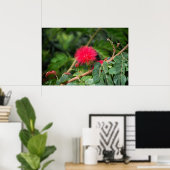 Scheerpenseelstructuur Poster (Thuiskantoor)