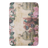 scheerschijfje, patroon, Victoriaans,  collage, ch Badmat (Voorkant Verticaal)