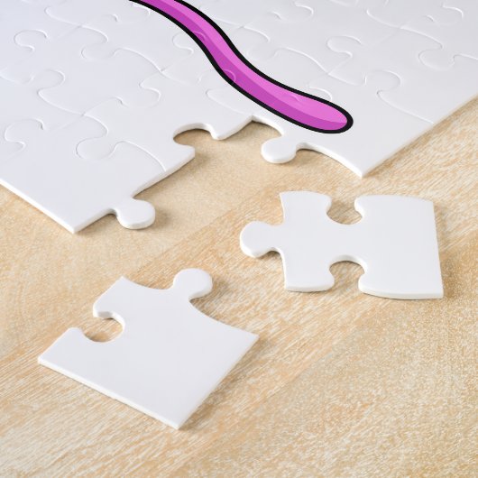 Scheerschild met Koel van Wol Legpuzzel (Zijkant)