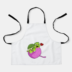 Scheerschild met Koel van Wol Schort