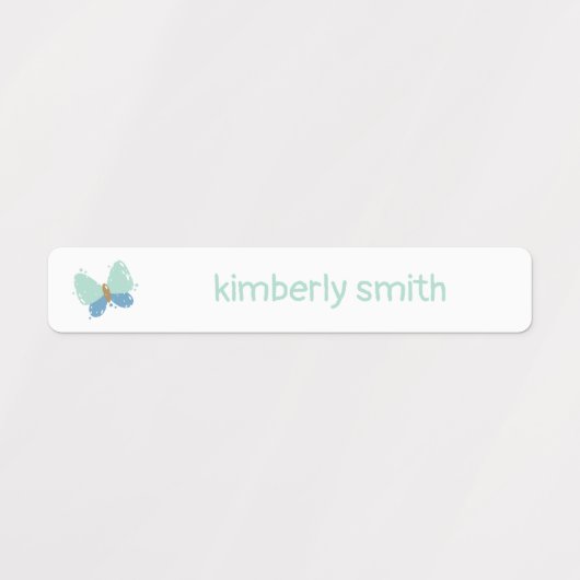 Scheerschool meisjesnaam labels (Design 1)