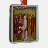 Scheervruchten Metalen Ornament (Rechts)