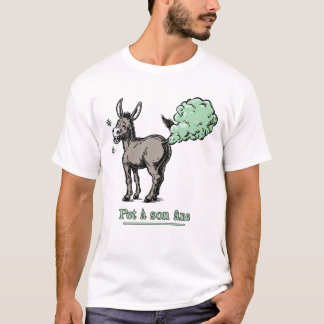 SCHEET OP ZIJN Ezel ! - woordspeling die veelzegge T-shirt