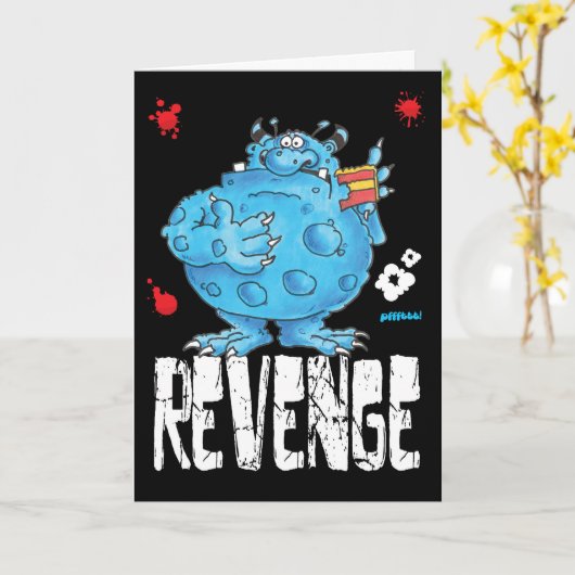 scheetmonster kaart (Gele Bloem)