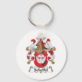 Scheffel Family Crest Sleutelhanger (Voorkant)