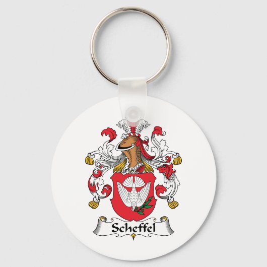 Scheffel Family Crest Sleutelhanger (Voorkant)