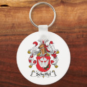 Scheffel Family Crest Sleutelhanger (Voorkant)