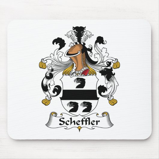 Scheffler Family Crest Muismat (Voorkant)