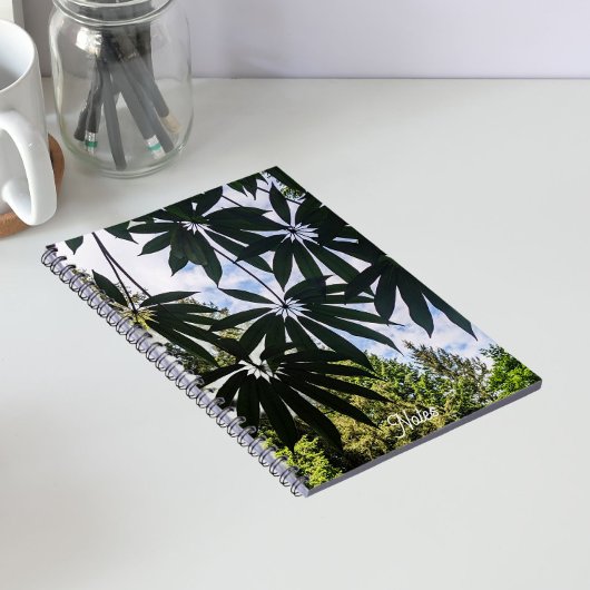 Schefflera Plant Bladeren Bloemstuk Notitieboek