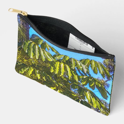 Schefflera Umbrellas Accessory Pouch  Etui (Open)