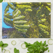 Schefflera Umbrellas Kitchen Towel 1 Theedoek (Gevouwen)