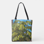 Schefflera Umbrellas Tote Bag (Achterkant)