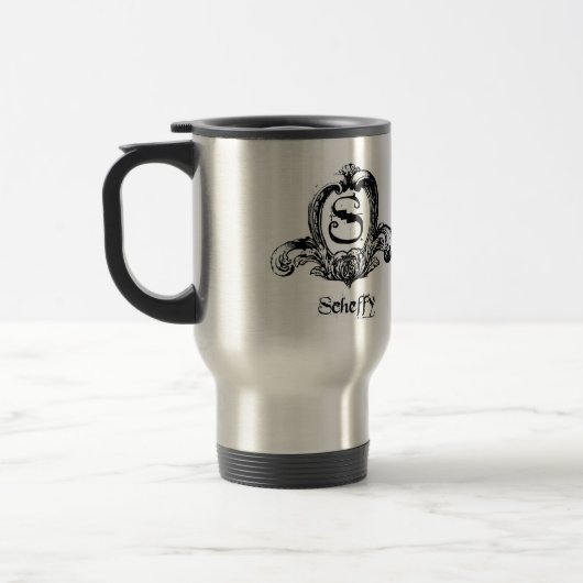 Scheffy Travel Mug Fluer de Lys Reisbeker (Links)