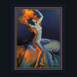 "Scheherazade" 1920 Art Deco Arabian Nights Poster<br><div class="desc">Verbluffend,  Art Deco print "Scheherazade" 1920 Illustratie door Rolf Armstrong voor Arabian Nights. Standaard 11x14 hier weergegeven. Beschikbaar in andere grootte,  evenals,  op canvas,  en andere producten.</div>