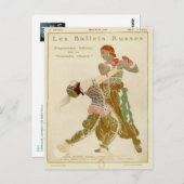 Schéhérazade, Léon Bakst en Ballets Russes Briefkaart (Voorkant / Achterkant)