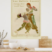 Schéhérazade, Léon Bakst en Ballets Russes Poster (Keuken)