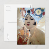 Scheherazade van Alberto Vargas (1921) Briefkaart (Voorkant / Achterkant)