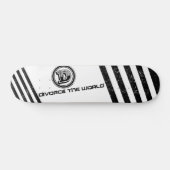 Scheid de wereld dek 1 skateboard (Horizontaal)