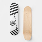 Scheid de wereld dek 1 skateboard (Voorkant)