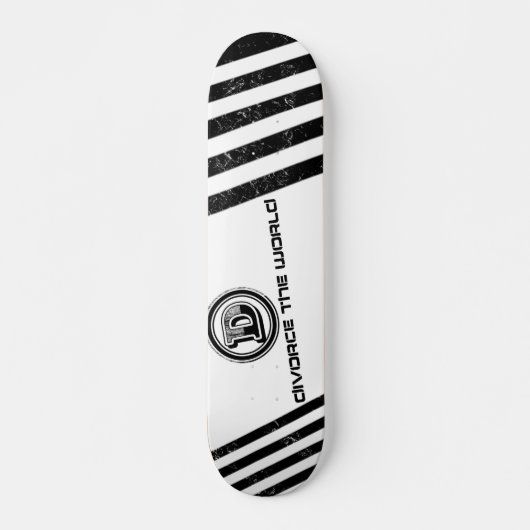 Scheid de wereld dek 1 skateboard (Voorkant)