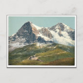 Scheidegg, Mount Eiger en M&ouml; nch, Bernese Obe Briefkaart (Voorkant)