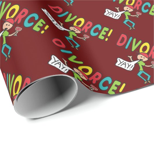 Scheiden! Cadeaupapier (Rol Hoek)