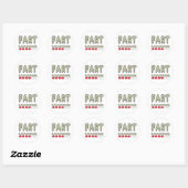 Scheiden Laden Ronde Sticker (Vel)