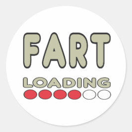 Scheiden Laden Ronde Sticker