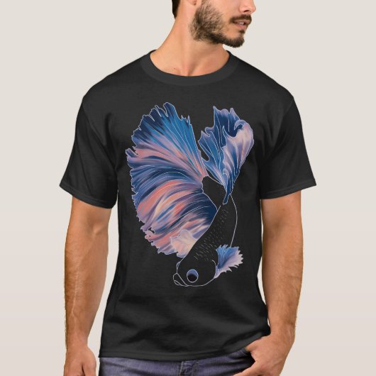 Scheidende Betta Vis T-shirt (Voorkant)