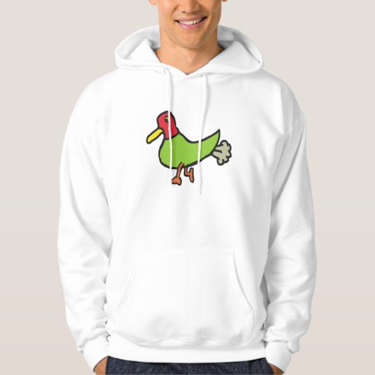 Scheidende Eend Hoodie (Voorkant)