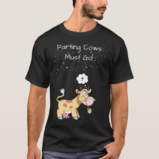 Scheidende Koeien Moeten Weg T-shirt (Voorkant)