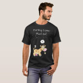 Scheidende Koeien Moeten Weg T-shirt (Voorkant volledig)