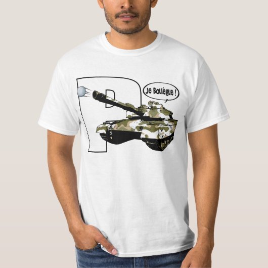 Scheidende petanus t-shirt (Voorkant)