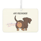 Scheidende Sausagehond Luchtverfrisser (Achterkant)