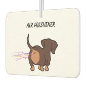 Scheidende Sausagehond Luchtverfrisser (Links)
