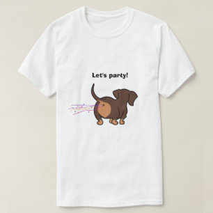 Scheidende Teckel T-shirt
