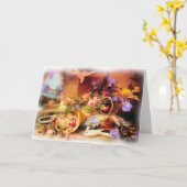 Scheiding, afscheid Romantisch Wenskaart Kaart (Gele Bloem)