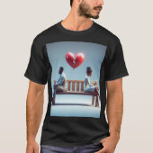 Scheiding en Breakup Veerkrachtige kleding T-shirt (Voorkant)