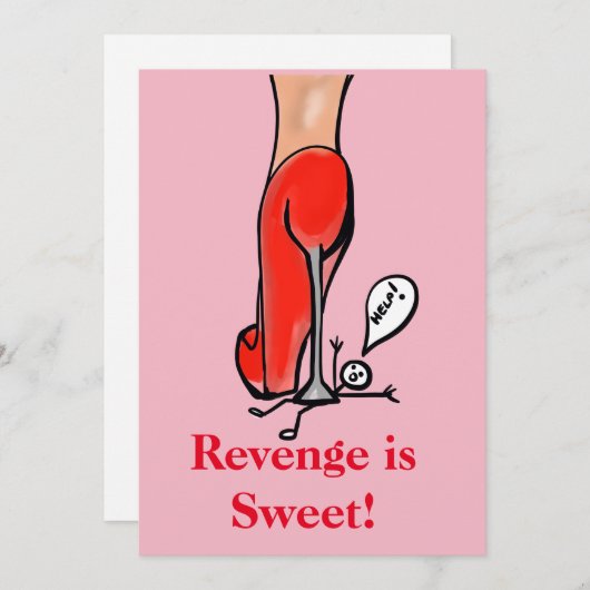 scheiding feestdagenkaart (Voorkant / Achterkant)