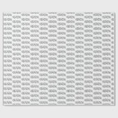 scheiding flourish decoratief cadeaupapier (Vlak)