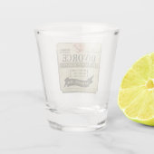 Scheiding Humor Shot Glass Shot Glas (Achterkant)