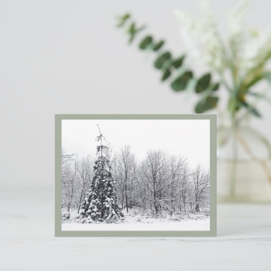 scheiding met zekerheid briefkaart (Staand voorkant)