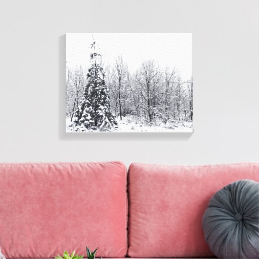 scheiding met zekerheid canvas afdruk (Insitu (Woonkamer))