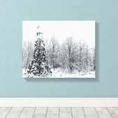 scheiding met zekerheid canvas afdruk (Insitu (Houten vloer))