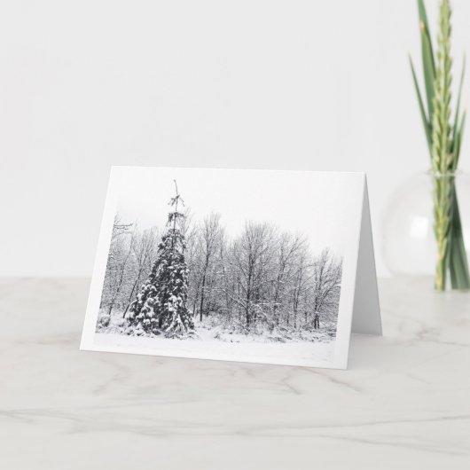 scheiding met zekerheid feestdagen kaart (Voorkant)