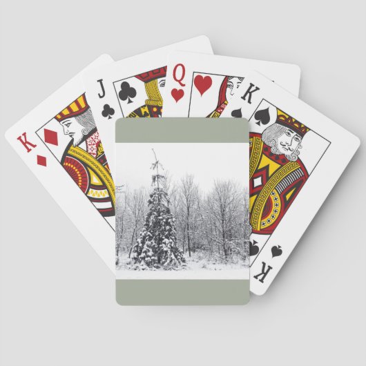 scheiding met zekerheid pokerkaarten (Achterkant)