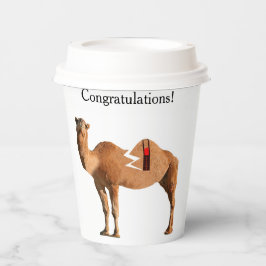 Scheiding Party papieren bekers met deksels